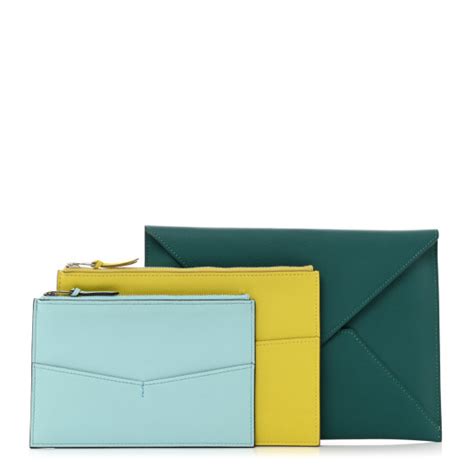 hermes enveloppe trio wallet|HERMES Evercolor Envelope Trio Wallet Malachite Lime Bleu .